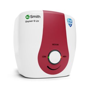 ao smith xpress 6 litre instant water heater | fast heating | energy efficient geyser | compact design
