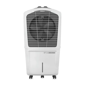 havells koolstorm 80 l desert air cooler for home/office|powerful air delivery|dual flow technology| bacteria shield honeycomb pads|xxl ice chamber| ice chill drip technology|front wheels with brakes